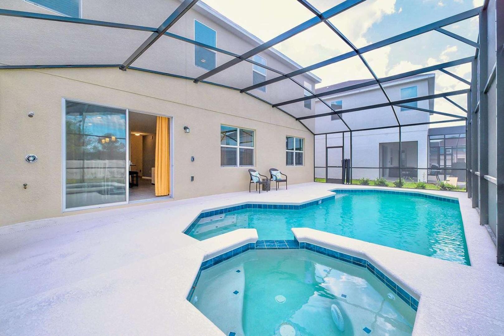 8Br Family Home With Pool And Hot Tub Kissimmee Esterno foto